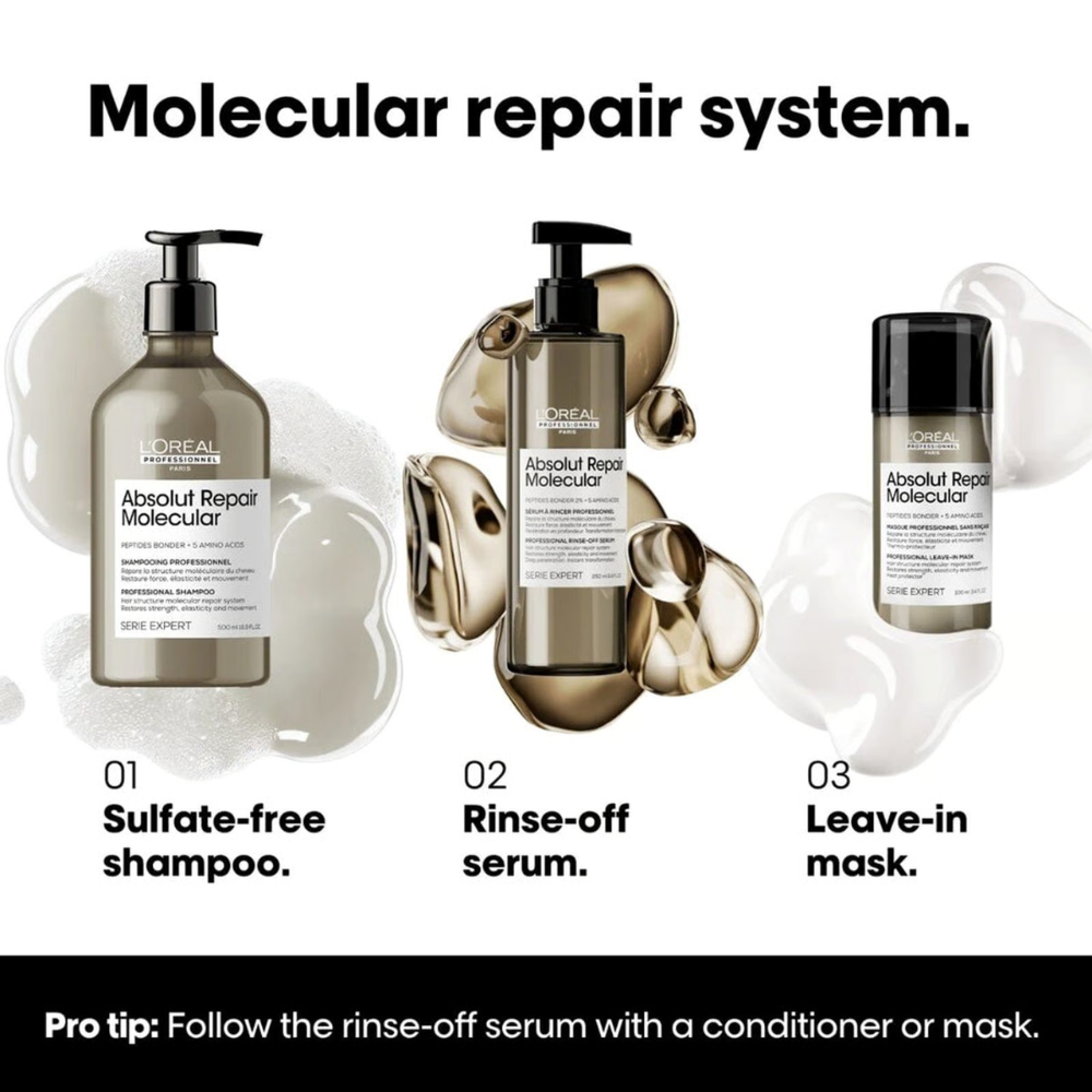 L'Oreal Professionnel Serie Expert Absolut Repair Molecular Shampoo 1500mL
