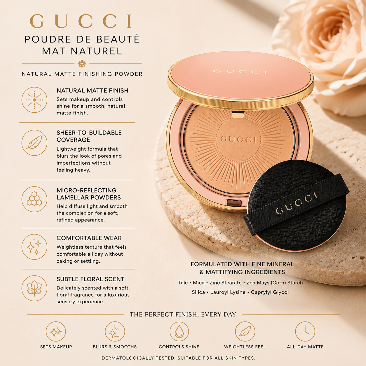 Gucci Matte Powder Compact Face Powder 10g - 03
