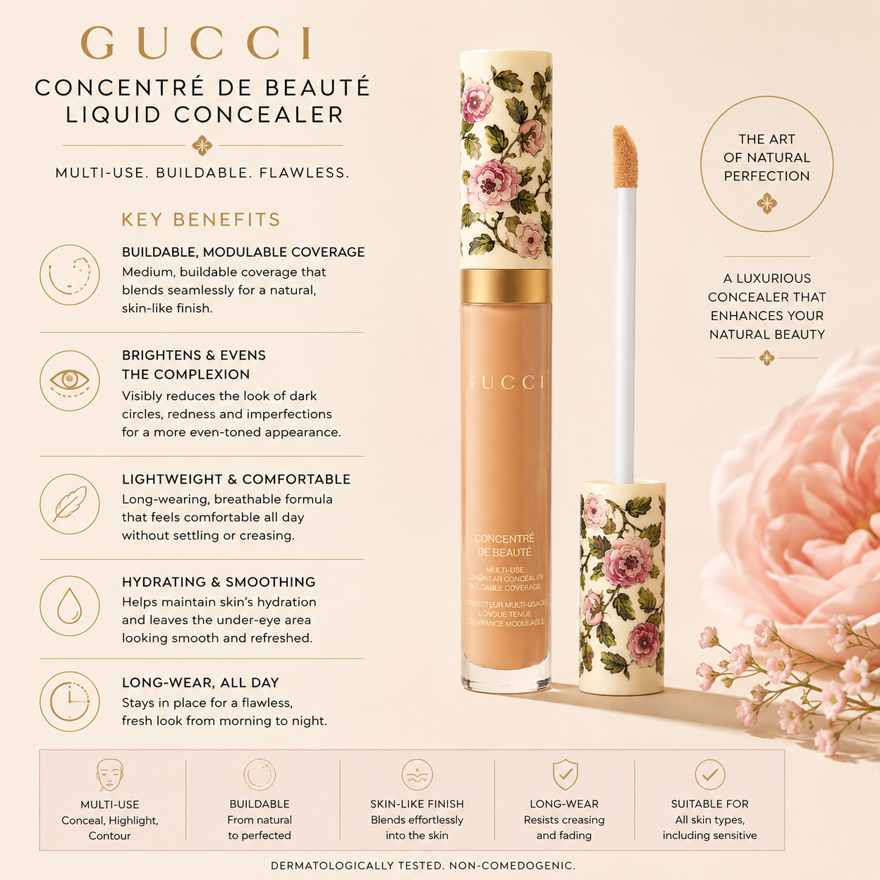 Gucci Concentre De Beaute Liquid Concealer 8mL - 43W