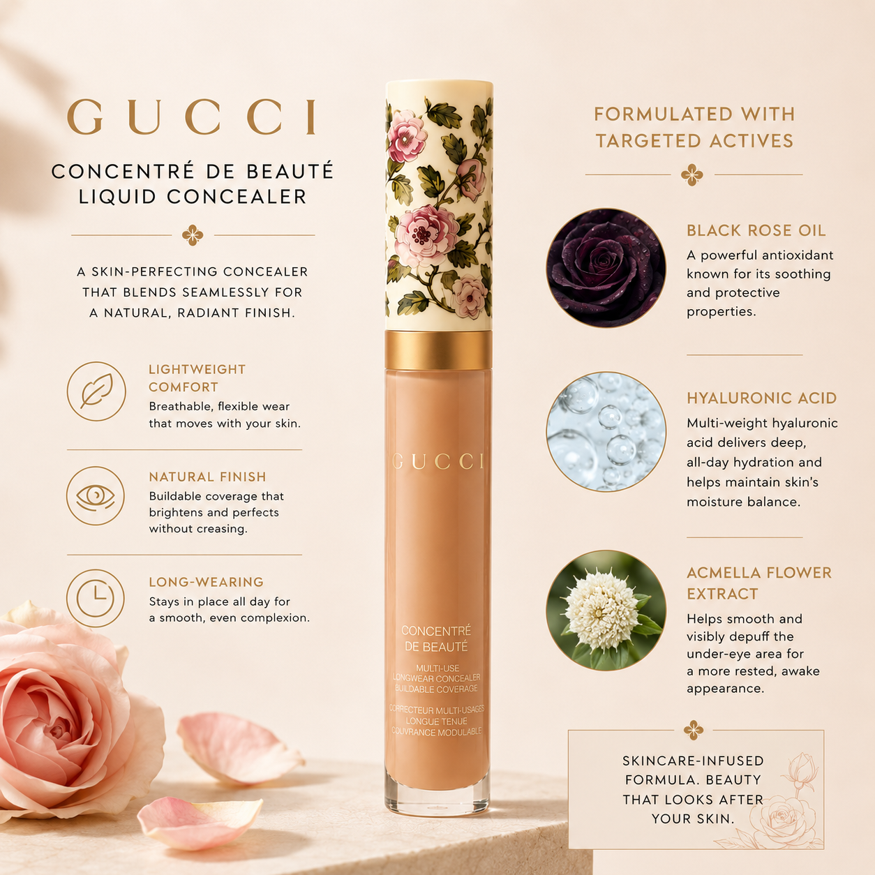Gucci Concentre De Beaute Liquid Concealer 8mL - 48W