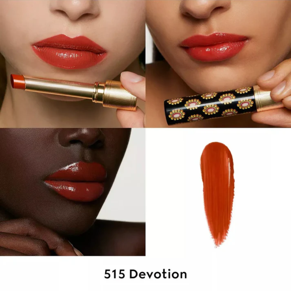 Gucci Rouge De Beaute Brillant Glow & Care Lipstick 1.8g - 515 Devotion