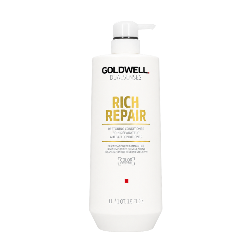 Goldwell Dualsenses Rich Repair Restoring Shampoo & Conditioner 1 Litre Duo