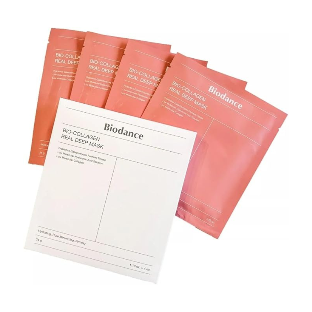 Biodance Bio-Collagen Real Deep Face Mask 4 Pack 4x34g