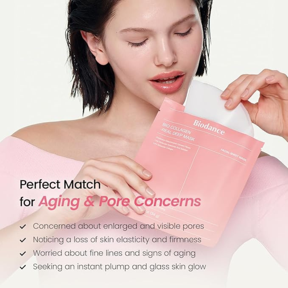 Biodance Bio-Collagen Real Deep Face Mask 4 Pack 4x34g