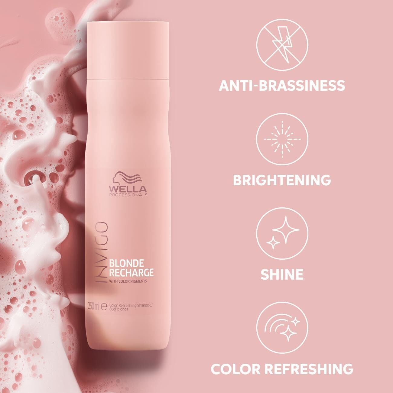 Wella Invigo Blonde Recharge Cool Blonde Refreshing Shampoo 250mL