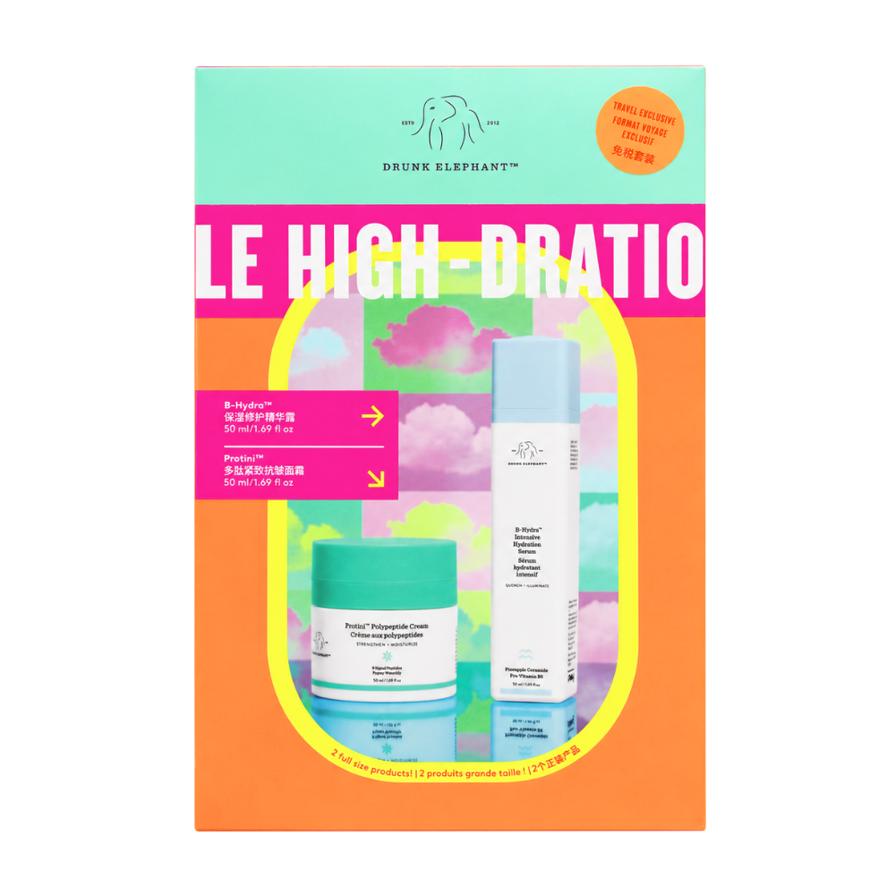 Drunk Elephant The Mile High-Dration Club Kit Gift Set