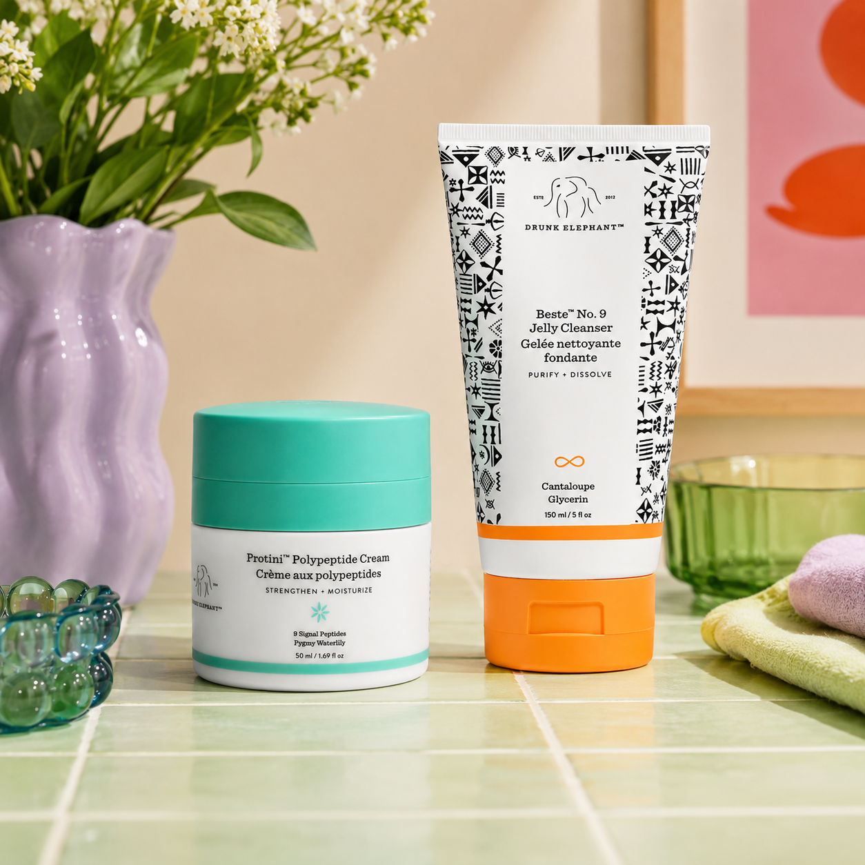 Drunk Elephant Night Cap Gel Edition Duo Gift Set