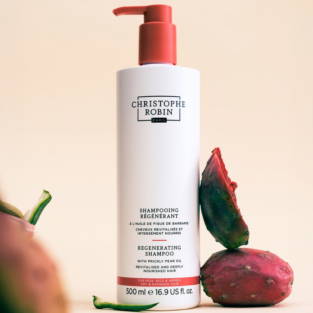 Christophe Robin Regenerating Shampoo With Prickly Pear Oil 500mL