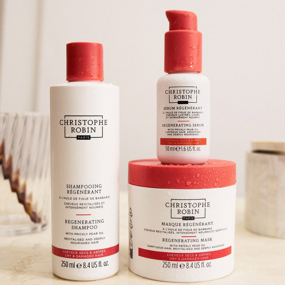 Christophe Robin Regenerating Shampoo With Prickly Pear Oil 500mL