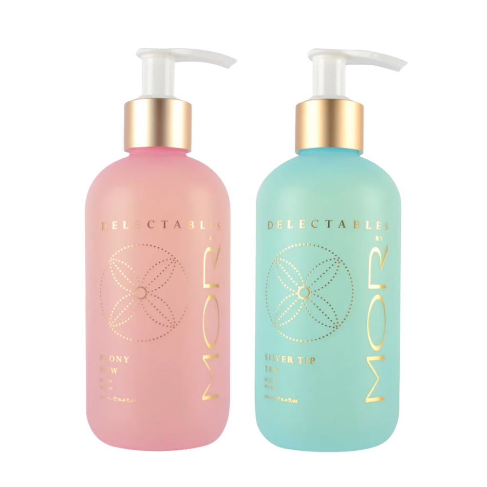 MOR Boutique Delectables Fresh Flora Body Wash Duo 2x250mL
