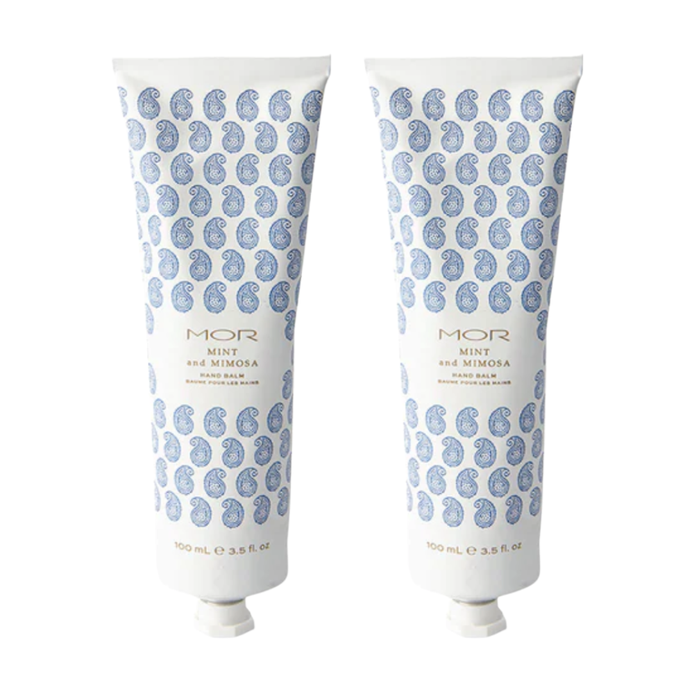 2 x MOR Boutique Jardiniere Hand Balm 100mL - Mint & Mimosa