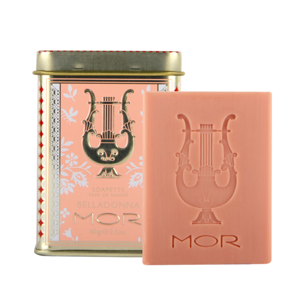 3 x MOR Boutique Little Luxuries Soapette 60g - Belladonna