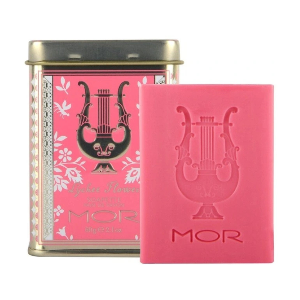3 x MOR Boutique Little Luxuries Soapette 60g - Lychee Flower