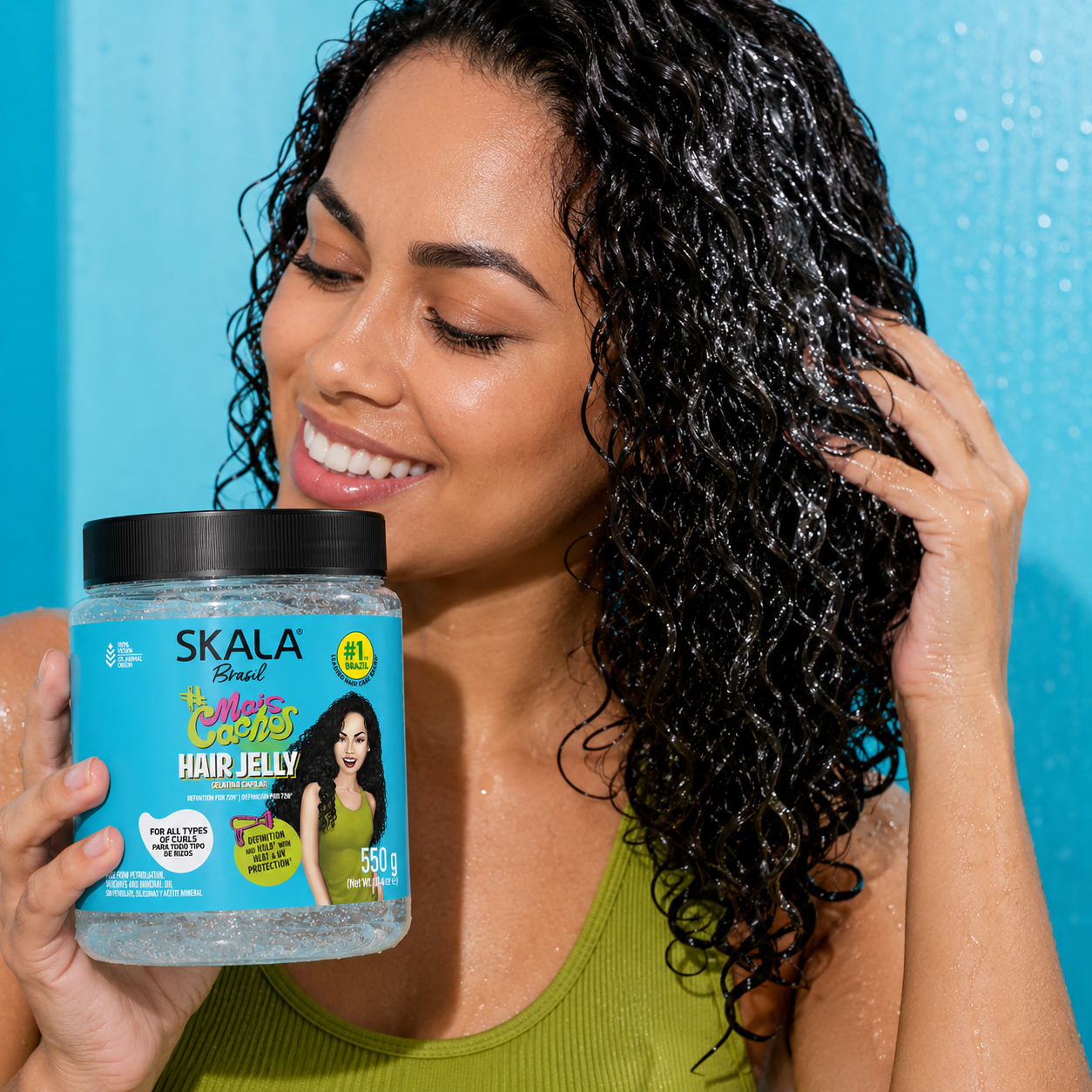 Skala Mais Cachos 72hr Curl Definition Hair Jelly 550g