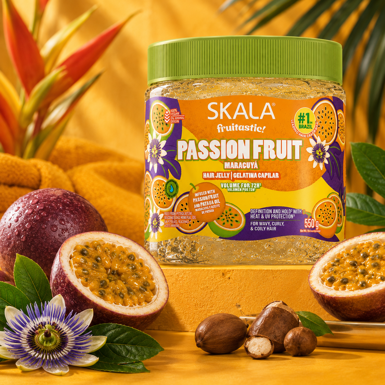 Skala Maracuja Passion Fruit 72hr Volume Hair Jelly 550g