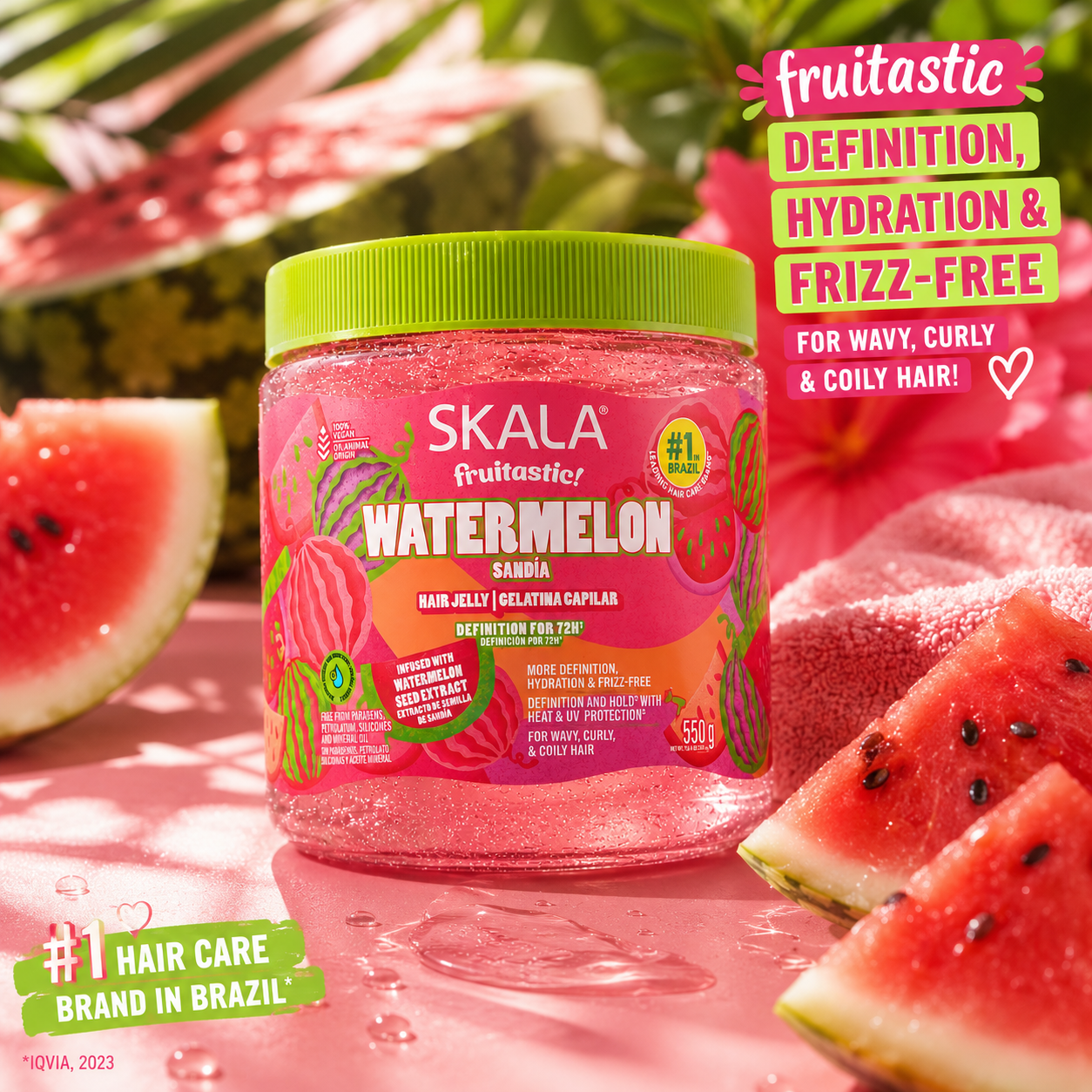 Skala Watermelon 72hr Definition Hair Jelly 550g