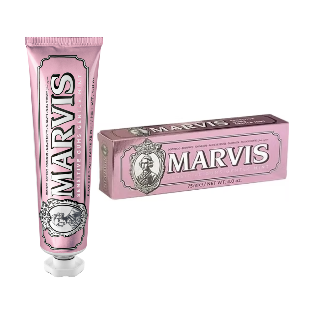 3 x Marvis Toothpaste 75mL - Sensitive Gums Gentle Mint