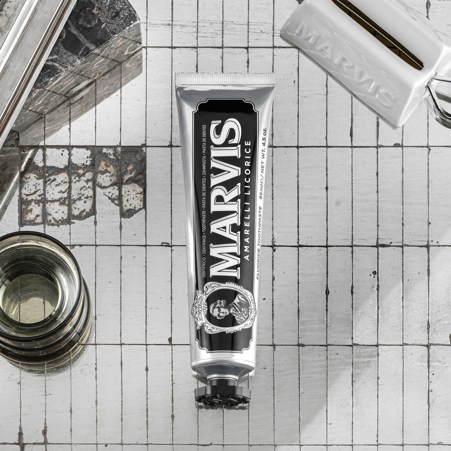 3 x Marvis Toothpaste 85mL - Amarelli Licorice
