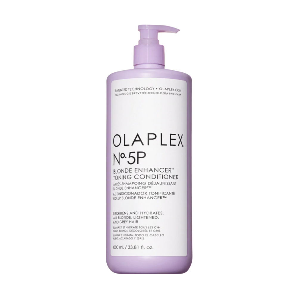 Olaplex Blonde Enhancer Toning No.4P Shampoo & No.5P Conditioner 1000mL Duo