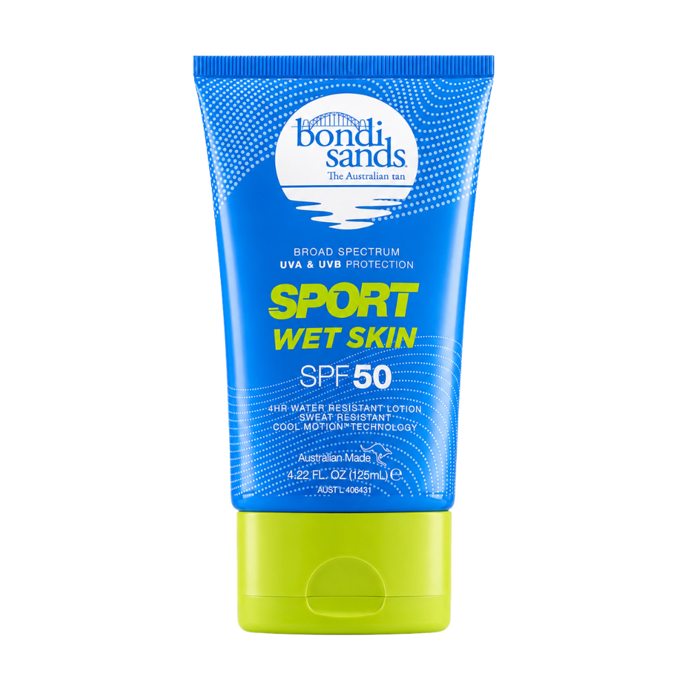4 x Bondi Sands Sport Wet Skin SPF50 Lotion 125mL