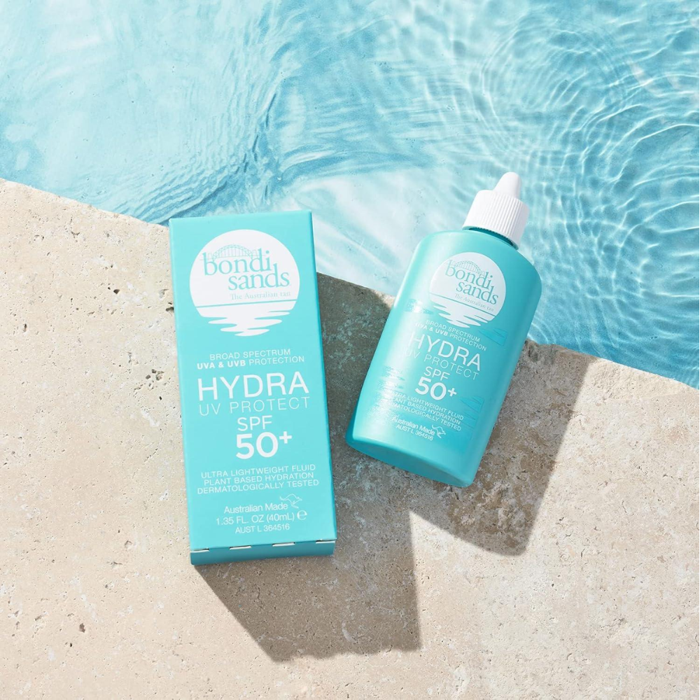 6 x Bondi Sands Hydra UV Protect SPF50+ Face Fluid 40mL