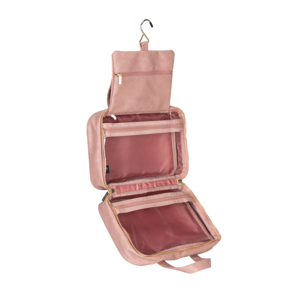 MOR Boutique Malta Hanging Fold-Out Bag - Woven Rose