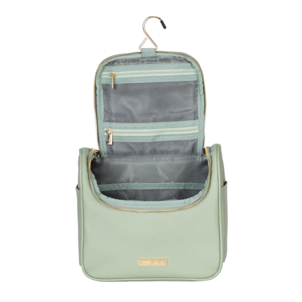 MOR Boutique Sardinia Travel Case - Textured Sage