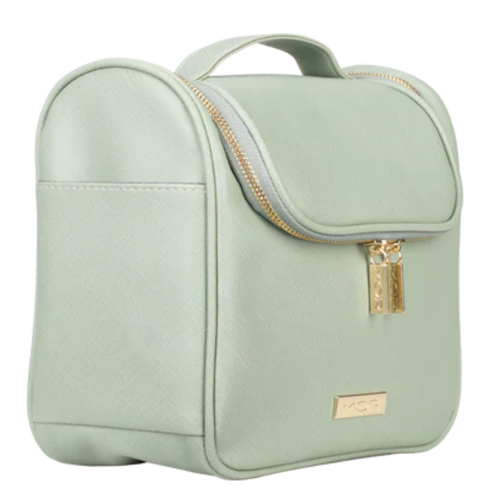 MOR Boutique Sardinia Travel Case - Textured Sage