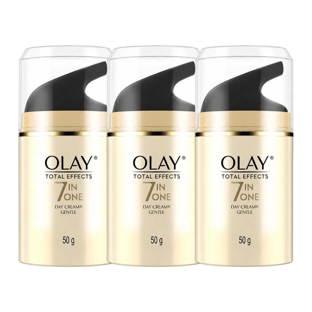 3 x Olay Total Effects 7-in-1 Gentle Day Cream 50g
