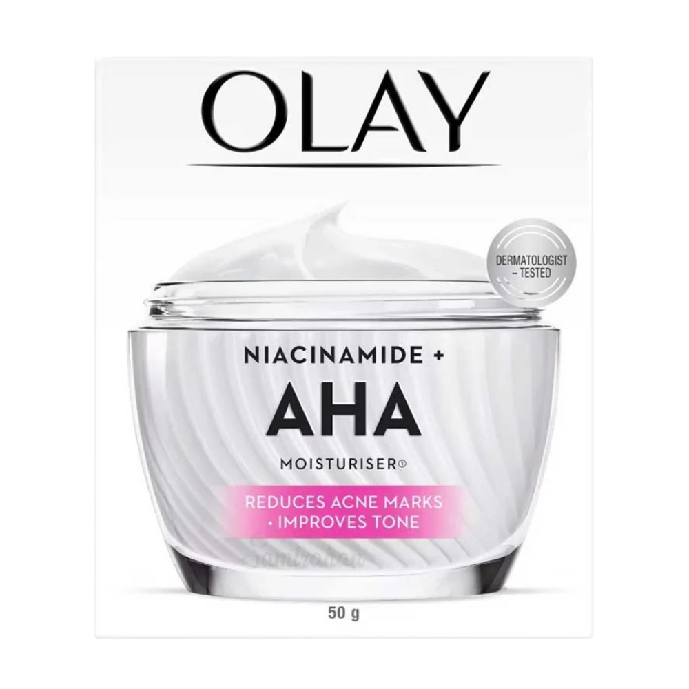 Olay Luminous Niacinamide + AHA Moisturiser 50g