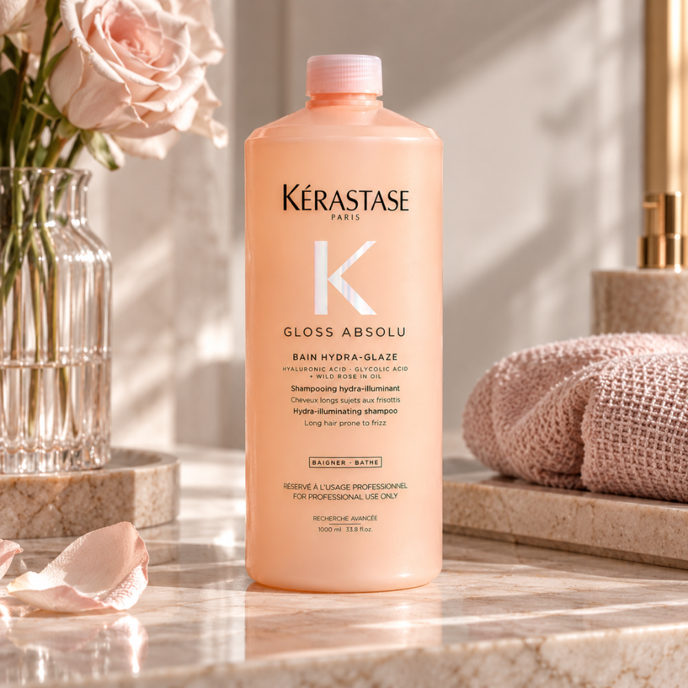 Kerastase Gloss Absolu Bain Hydra-Glaze Illuminating Shampoo 1000mL