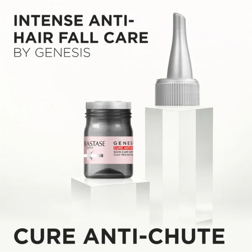 Kerastase Genesis Cure Anti-Chute Fortifiant Anti-Hair Loss Aminexil Ampoules 10x6mL