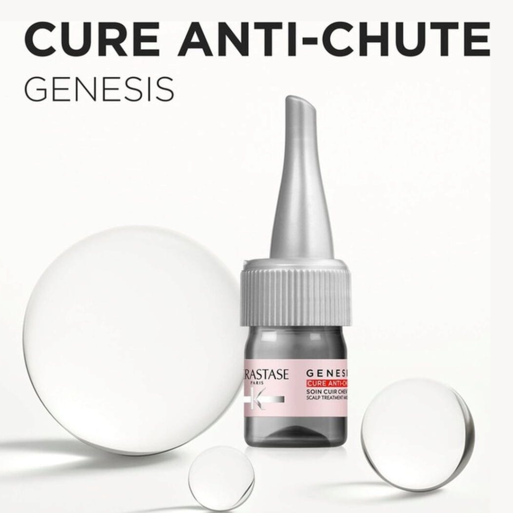 Kerastase Genesis Cure Anti-Chute Fortifiant Anti-Hair Loss Aminexil Ampoules 10x6mL