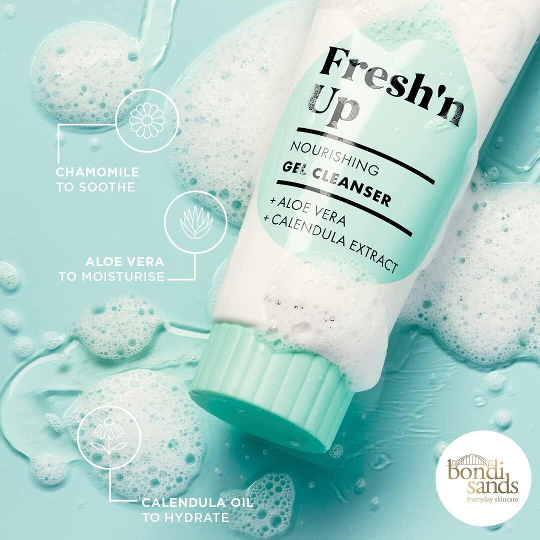 3 x Bondi Sands Fresh'n Up Nourishing Gel Cleanser 150mL