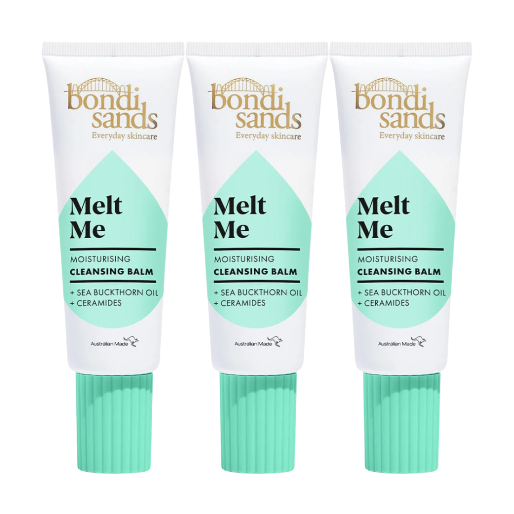 3 x Bondi Sands Melt Me Moisturising Cleansing Balm 100mL
