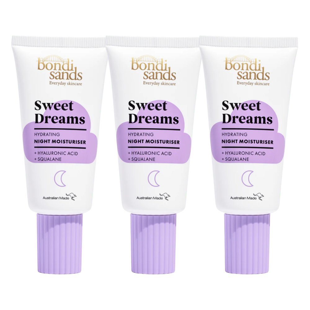 3 x Bondi Sands Sweet Dreams Hydrating Night Moisturiser 50mL