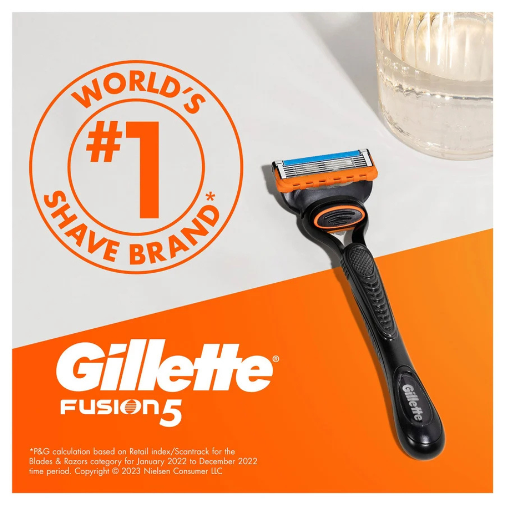 Gillette Fusion 5 Razor Handle & 14 Razor Refill Cartridges Set