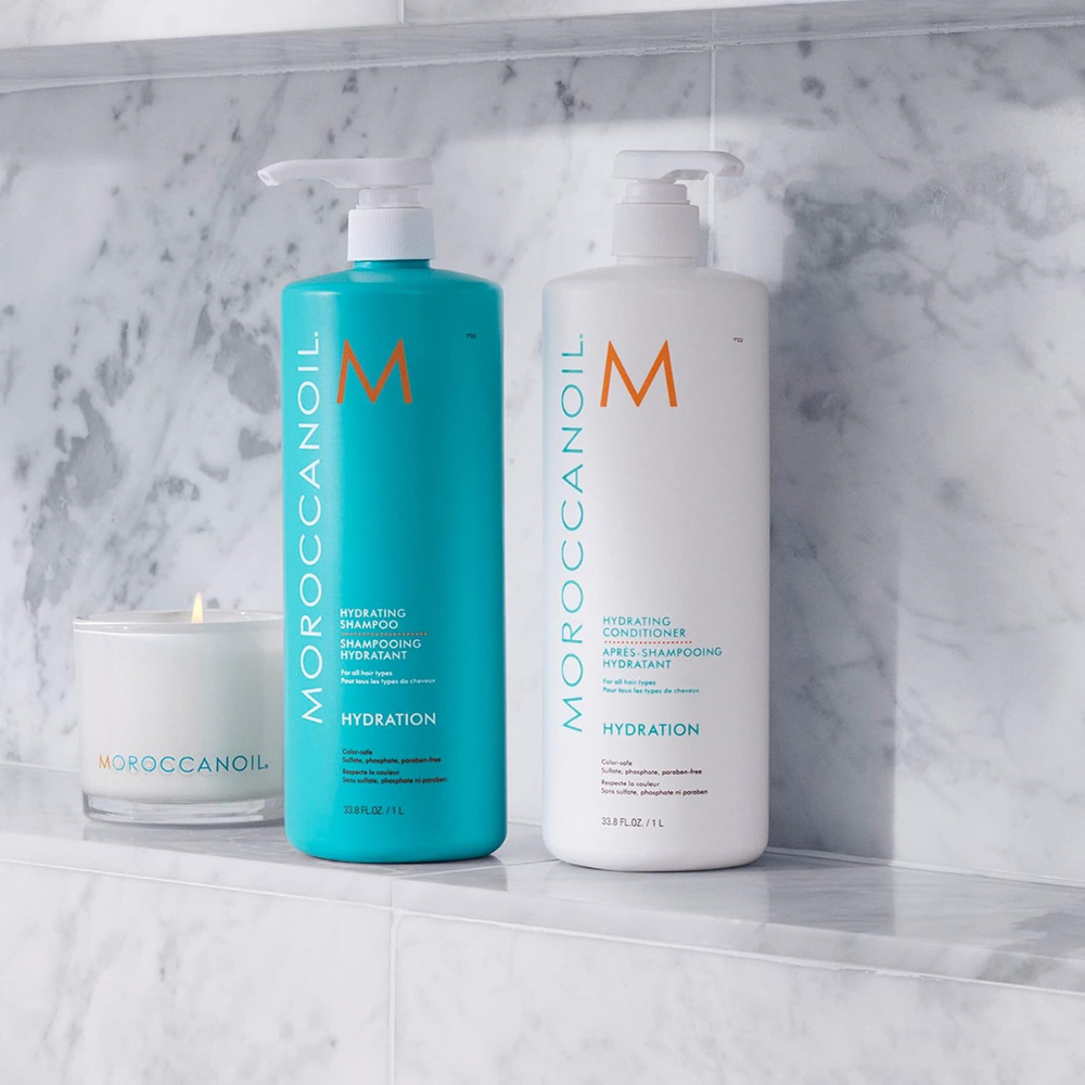 Moroccanoil Hydrating Shampoo & Conditioner 1000mL Duo