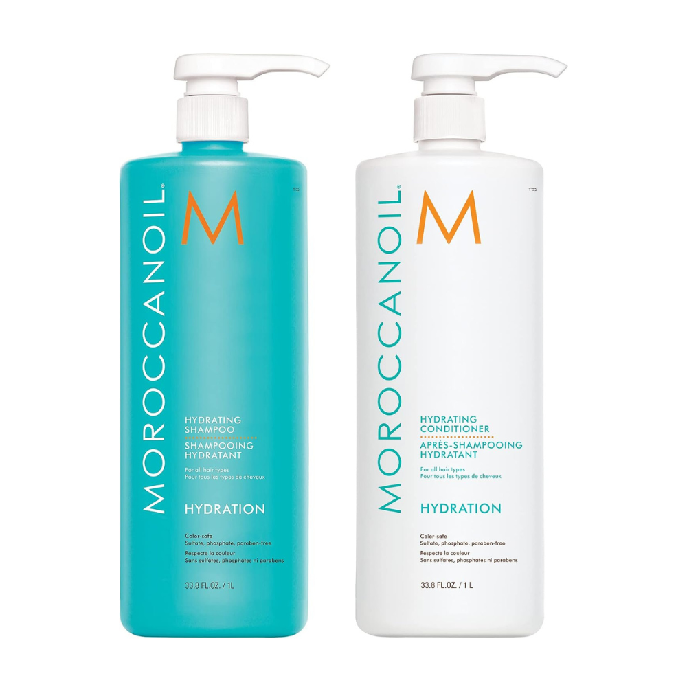 Moroccanoil Hydrating Shampoo & Conditioner 1000mL Duo