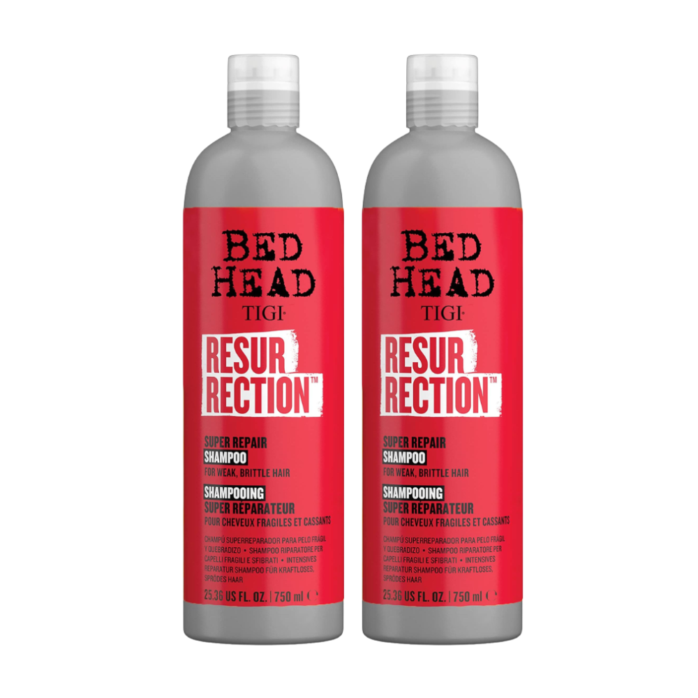 2 x TIGI Bed Head Urban Antidotes Level 3 Resurrection Shampoo 750mL