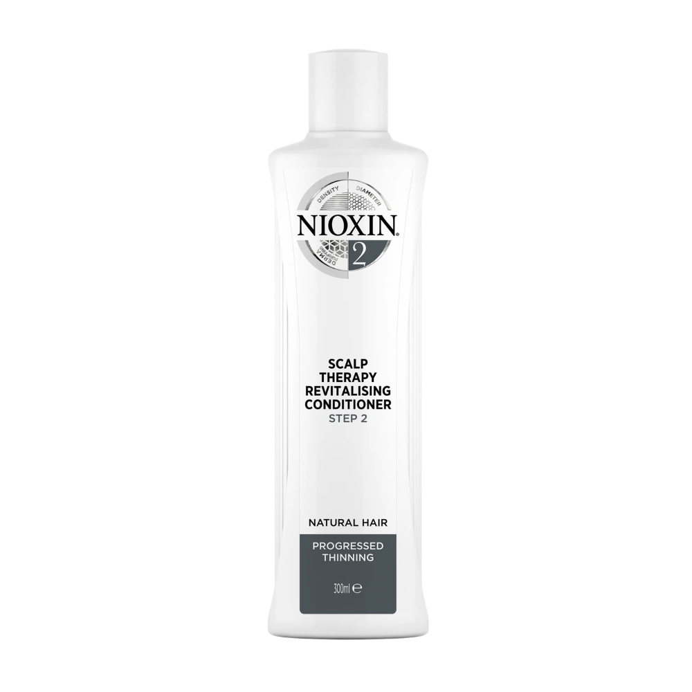 2 x Nioxin System 2 Scalp Therapy Revitalising Conditioner 300mL