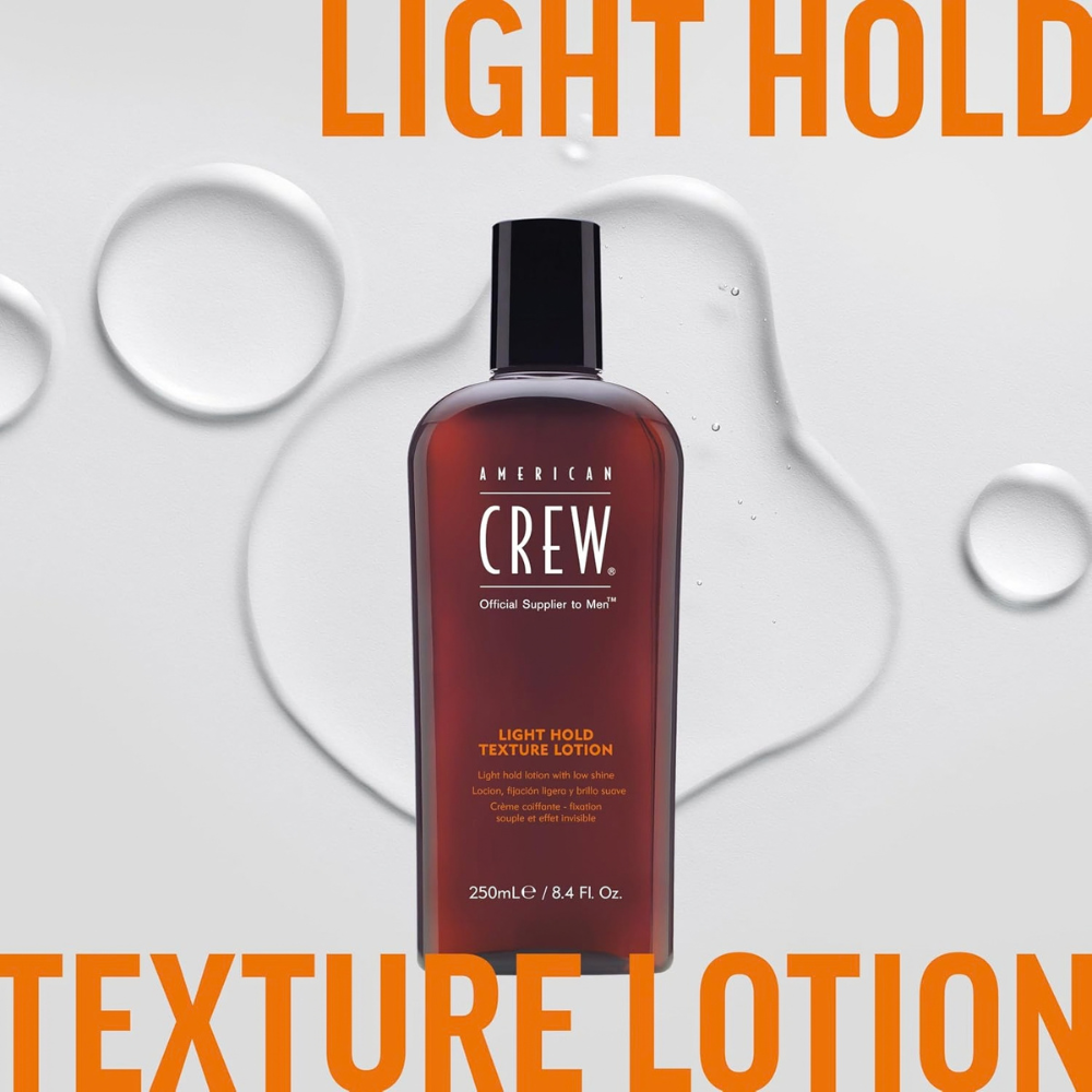 2 x American Crew Light Hold Texture Lotion 250mL