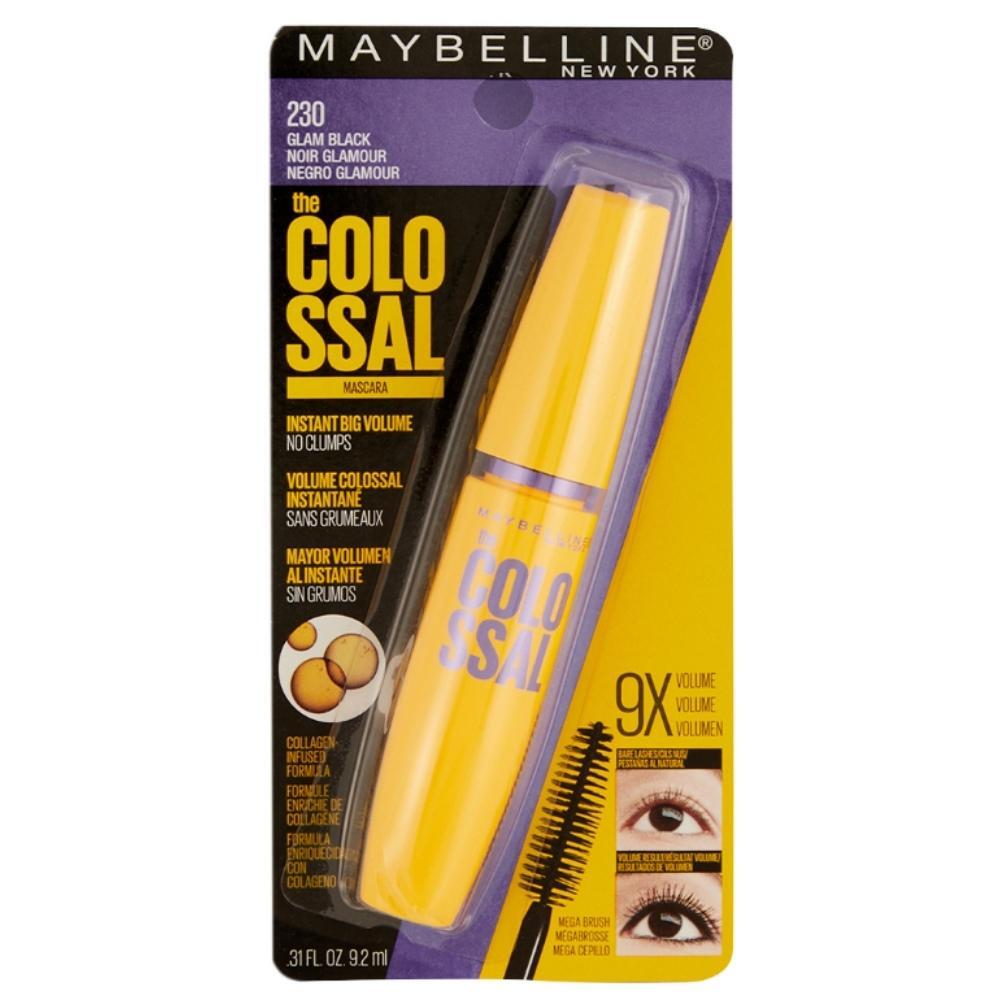 3 x Maybelline The Colossal Volume Express Mascara 9.2mL - 230 Glam Black