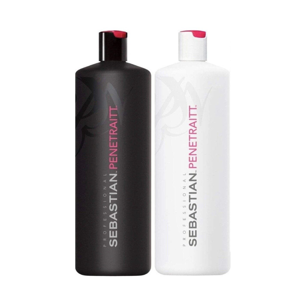 Sebastian Penetraitt Strengthening & Repair Shampoo & Conditioner 1 Litre Duo